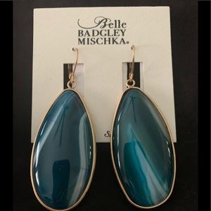 Badgley Mischka stone earrings